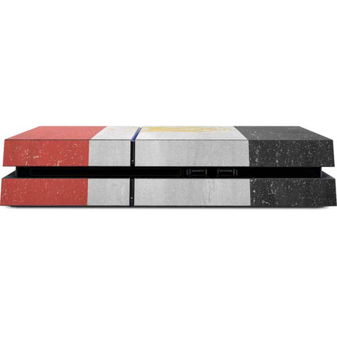 Egyptian Flag Distressed PS4 Console Skin